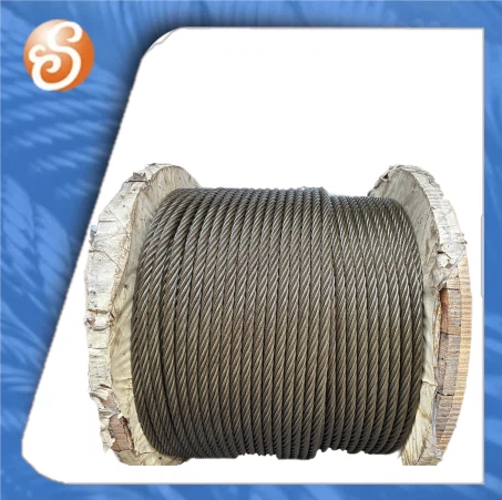 All Dry/Lubricated Steel Wire Rope For Hoisting 8X19s/6X19s