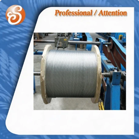 Hot Dipped Galvanized Steel Wire Rope factory