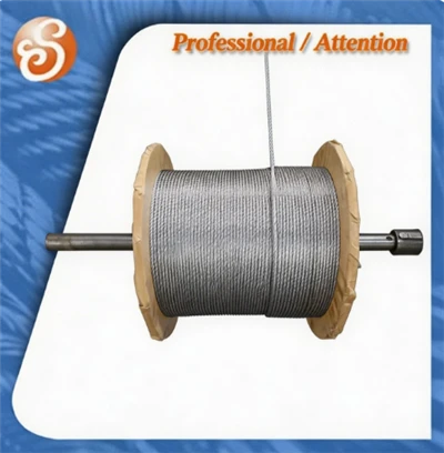 500m Galvanized Steel Wire Rope Lifting Cable STEEL Core