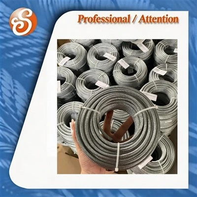 6x7+FC Electro Galvanized Wire Rope Customizable Small Packages