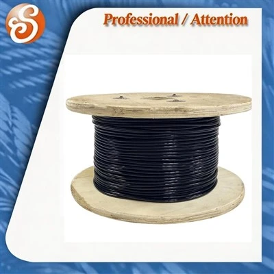 PVC Plastic Coated Steel Wire Rope 7X19 Steel Wire Rope
