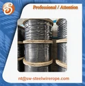 6×24+7FC Galvanized Steel Wire Rope 9mm 2500m Flexible Lifting Cable Custom Supply