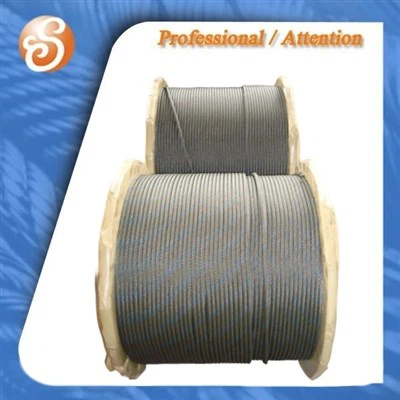 6X19 Steel Wire Rope Hot DIP Galvanized
