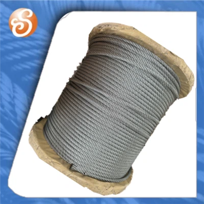 Factory Price 6X25fi+FC 1000m Galvanized Steel Wire Rope